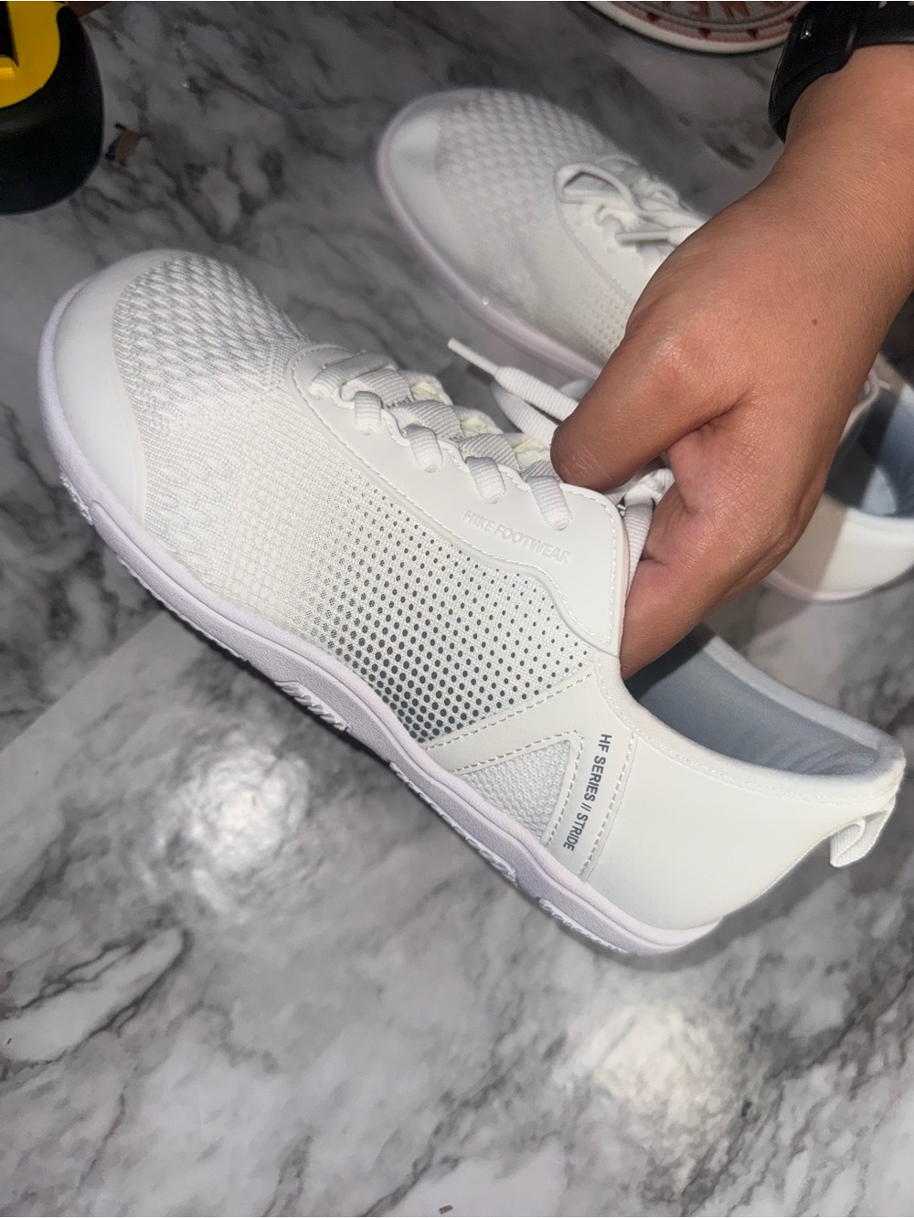 Hike Footwear Barefoot White Sneakers size 8-8.5 - Picture 6 of 8
